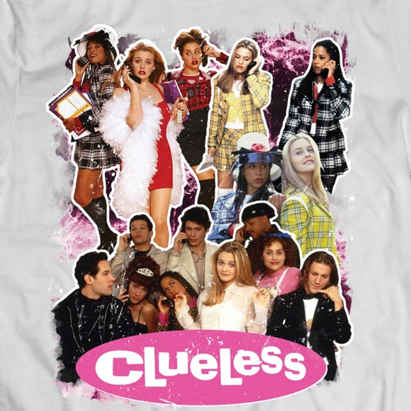 Vintage Style Clueless 90s Movie Tee - Picture 2 of 2